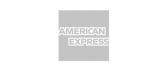 American express logo - Gray